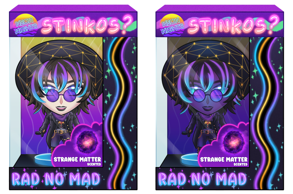 Neon Nights Stinko Pop by Trash Bat Char