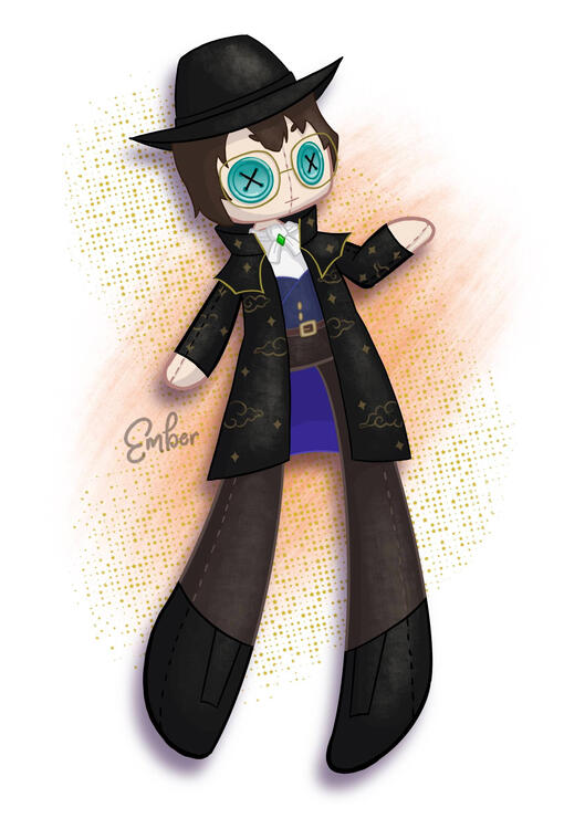 Doll YCH by ember_glows