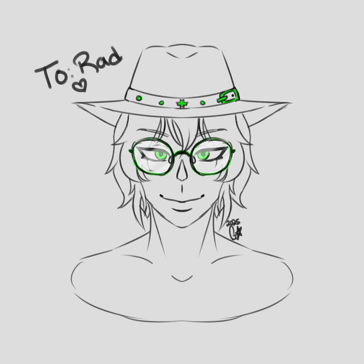 5 Minute Sketch by Glow the Tiefling